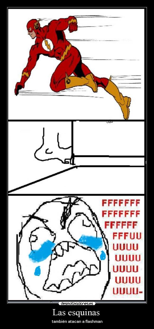 Las esquinas - también atacan a flashman