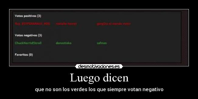Luego dicen - 