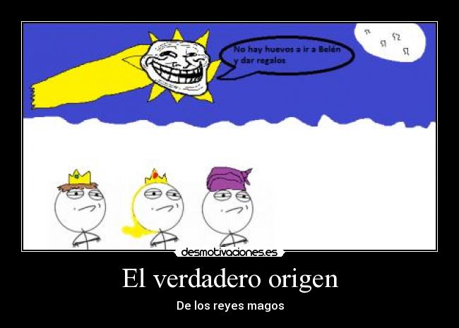 El verdadero origen -