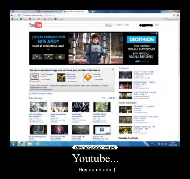 Youtube... - 