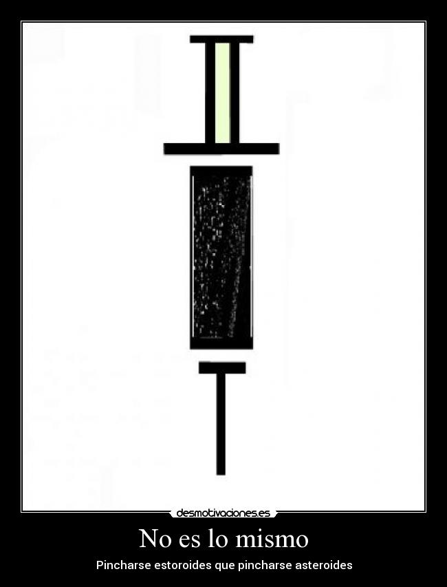 No es lo mismo - 
