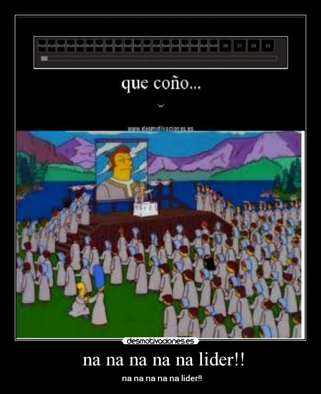 carteles simpson lider cartel cartel desmotivaciones