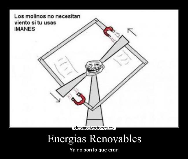 carteles energias renovables desmotivaciones