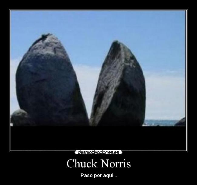 Chuck Norris - Paso por aqui...