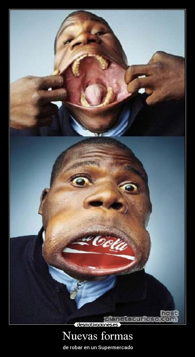 Nuevas formas - de robar en un Supermercado