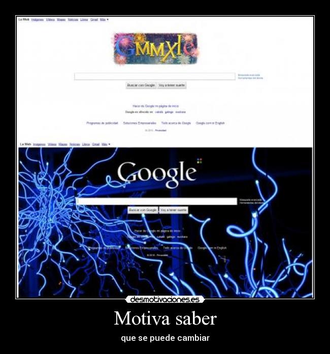 Motiva saber - que se puede cambiar