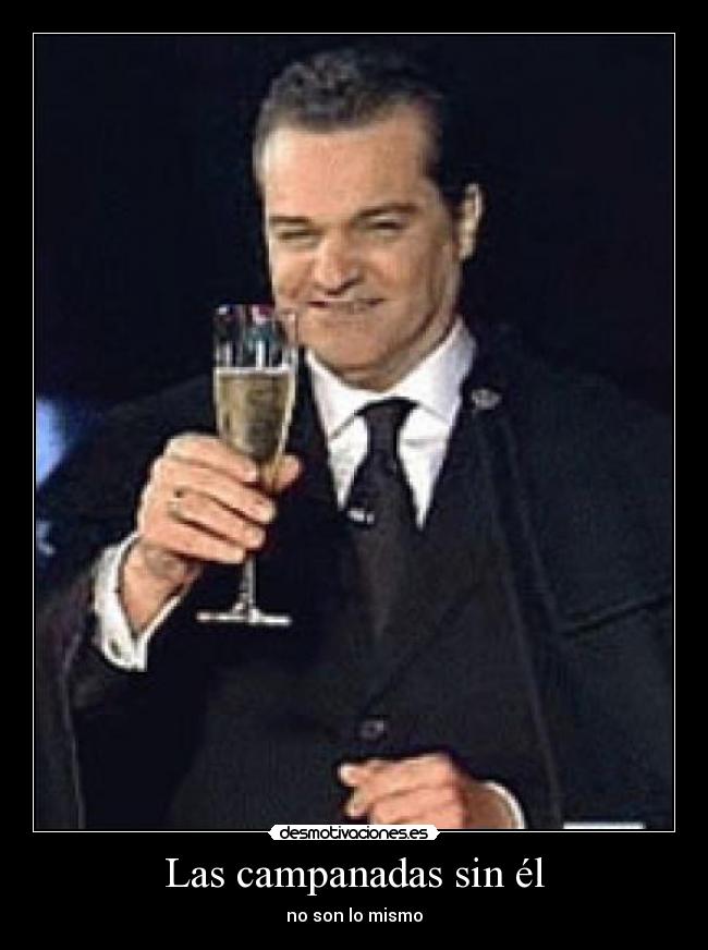 Las campanadas sin él - no son lo mismo