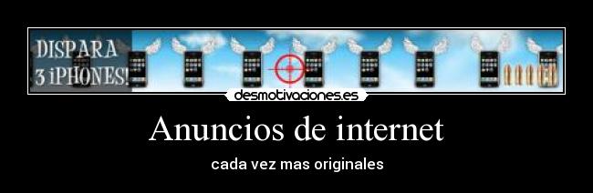 Anuncios de internet -