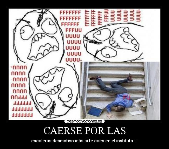 CAERSE POR LAS - 