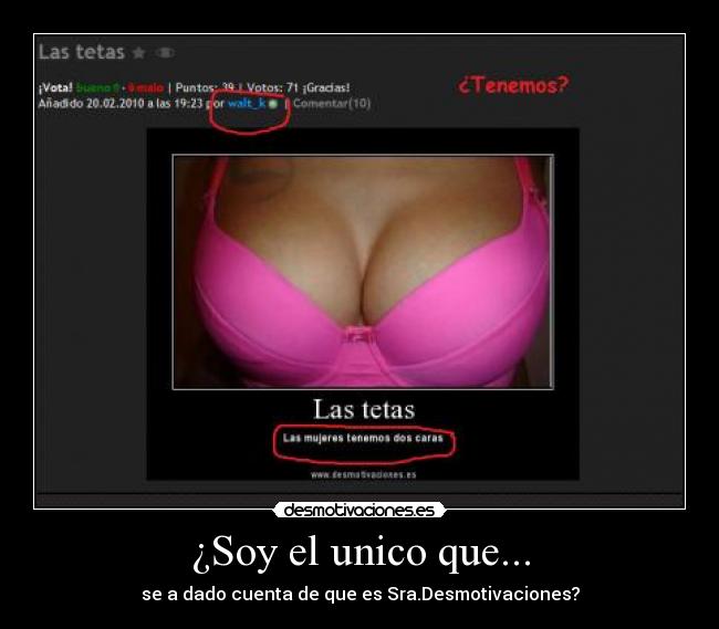 ¿Soy el unico que... -