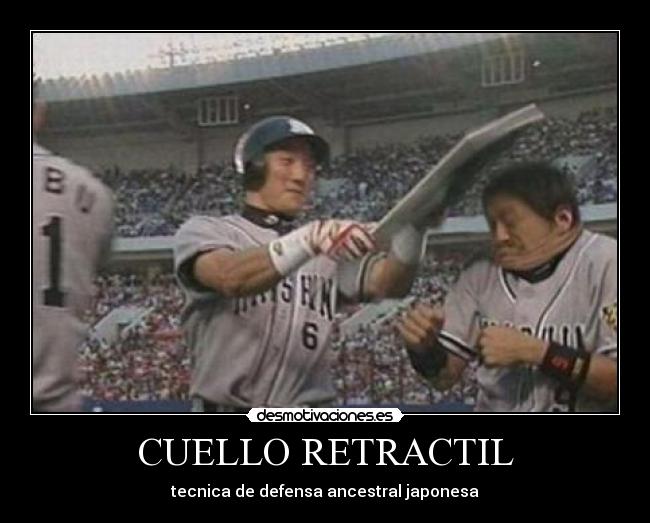 CUELLO RETRACTIL - tecnica de defensa ancestral japonesa