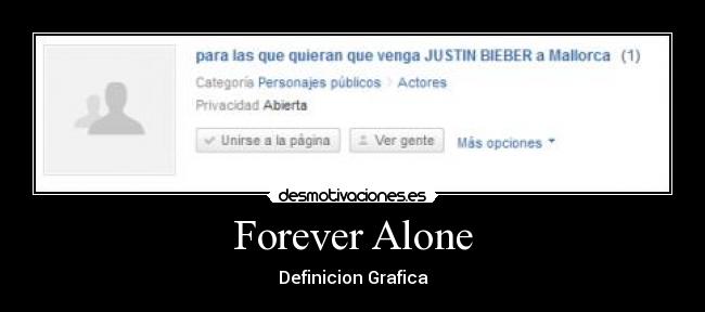 Forever Alone -