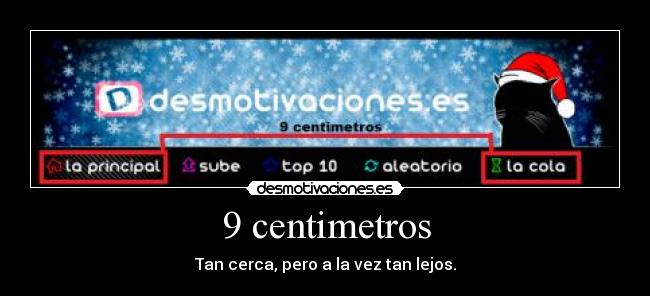 9 centimetros - 