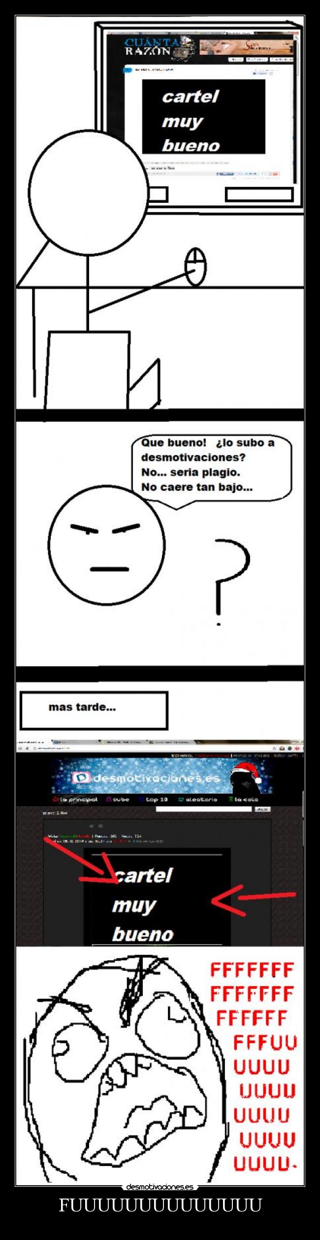 carteles fuuuuuuuuuuuuuuuuuu desmotivaciones