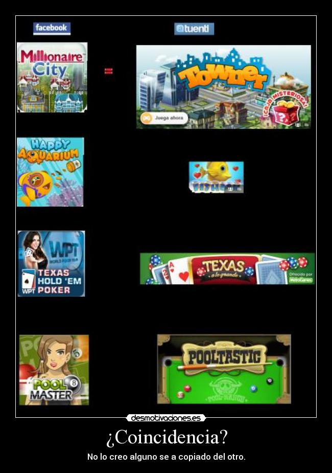 ¿Coincidencia? -