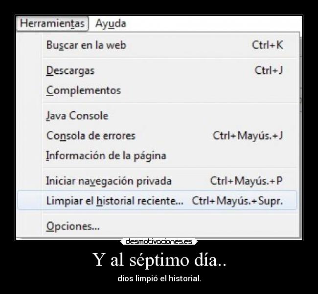 Y al séptimo día.. - 