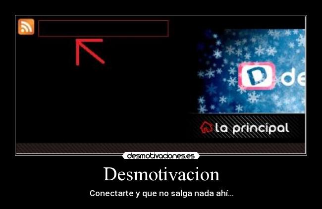 Desmotivacion -
