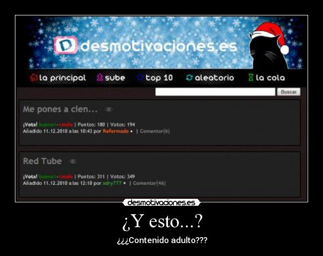 ¿Y esto...? - ¿¿¿Contenido adulto???