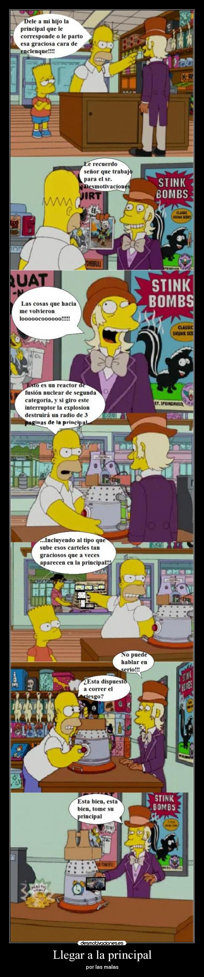 carteles como llegar principal desmotivaciones