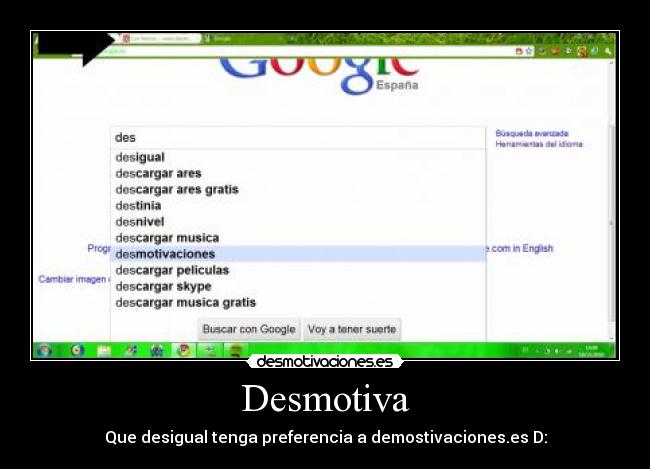 Desmotiva - Que desigual tenga preferencia a demostivaciones.es D:
