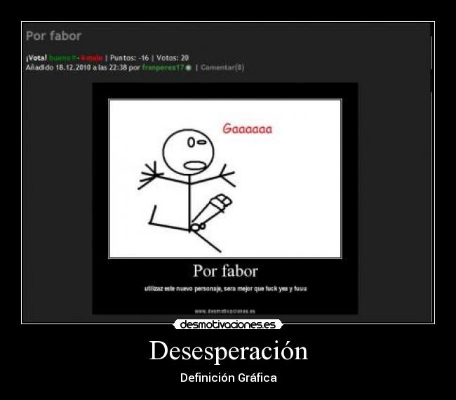 Desesperación -