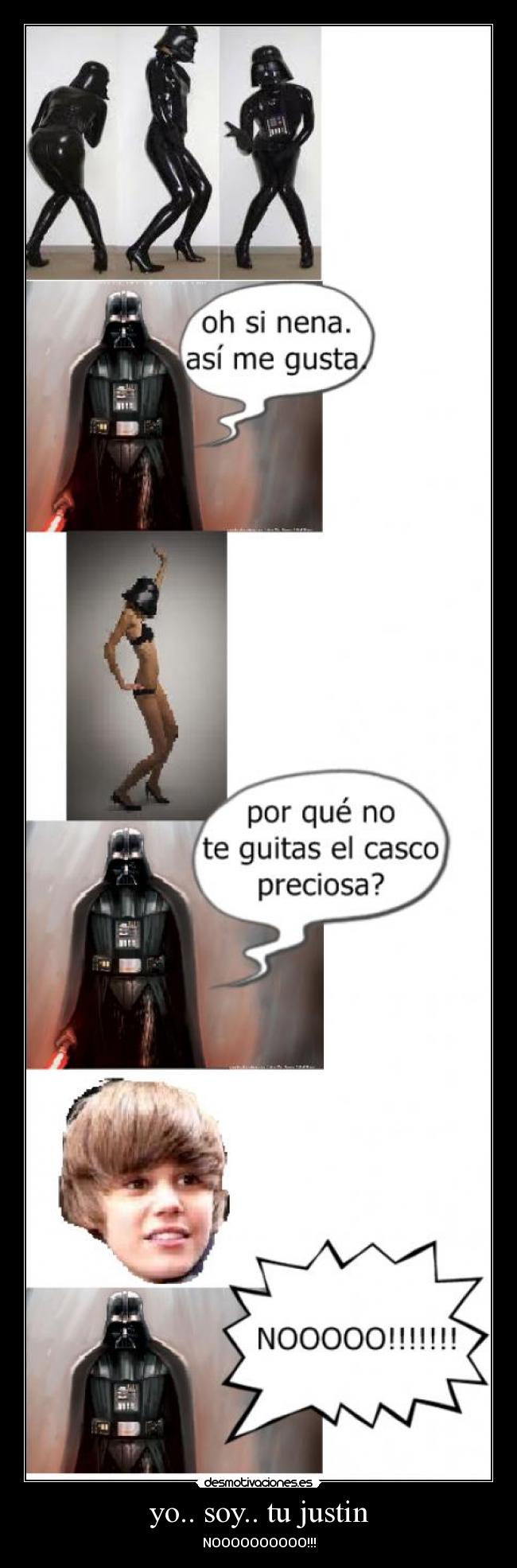 yo.. soy.. tu justin -