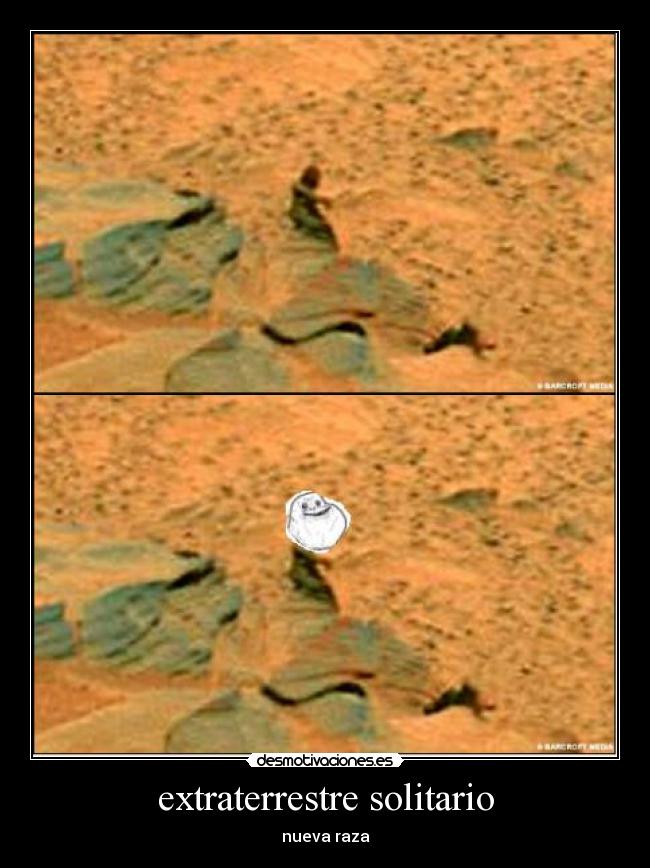 extraterrestre solitario - nueva raza