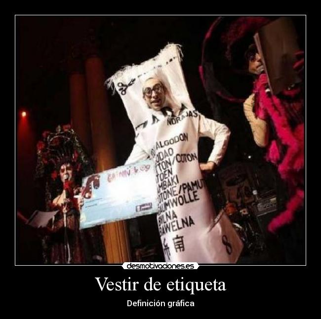 Vestir de etiqueta - 