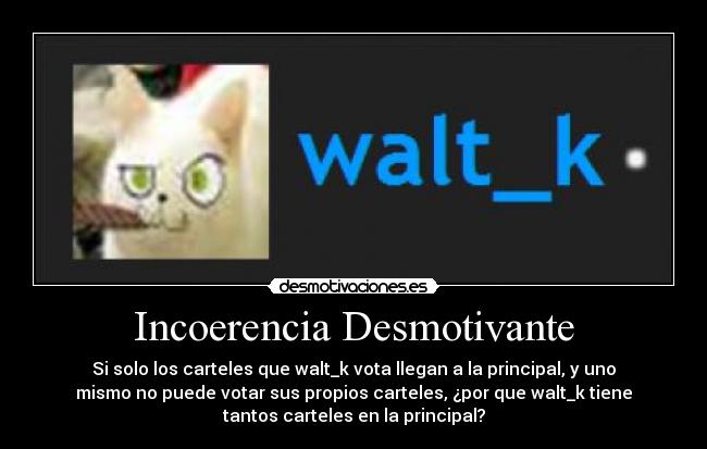 Incoerencia Desmotivante -