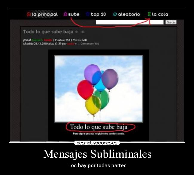 Mensajes Subliminales -