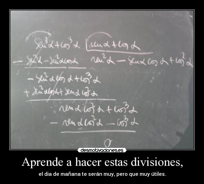 Aprende a hacer estas divisiones, -