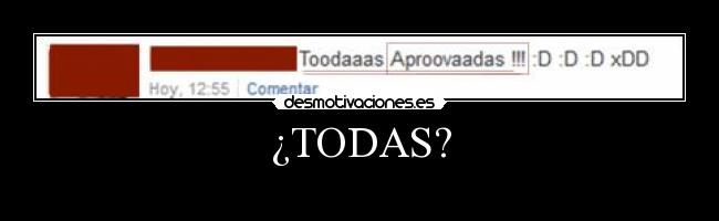 ¿TODAS? - 