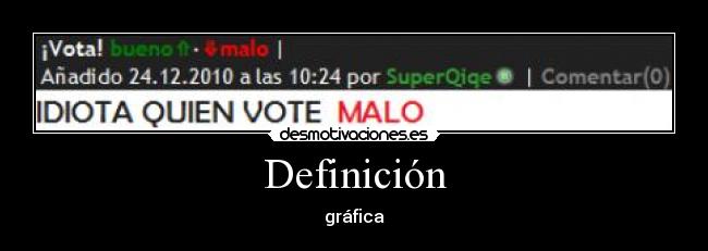 Definición -