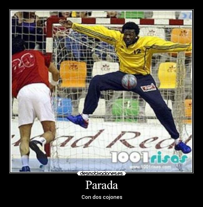 carteles parada futbol football desmotivaciones