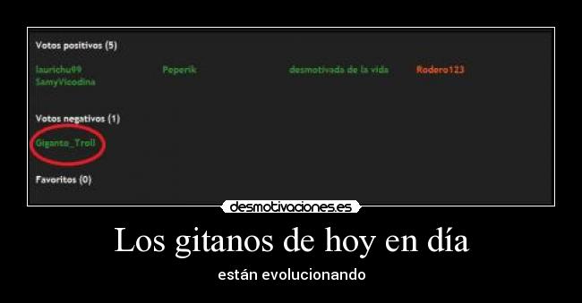 Los gitanos de hoy en día - están evolucionando