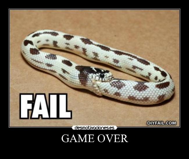 GAME OVER - 