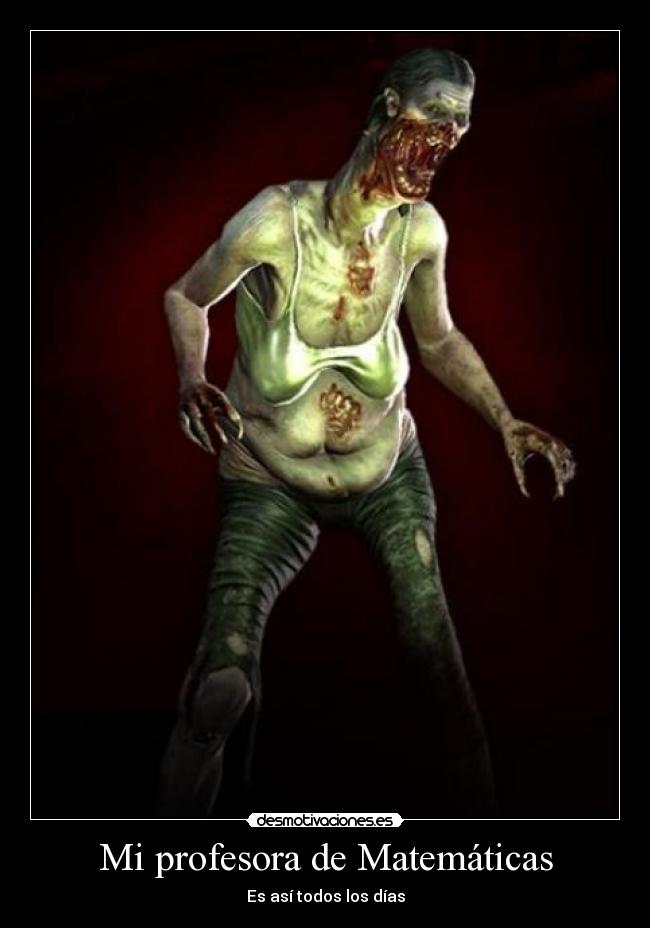 Mi profesora de Matemáticas - 