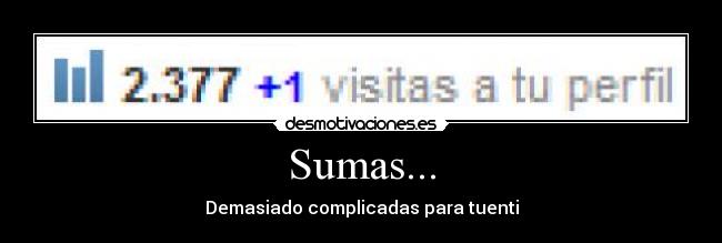 Sumas... -