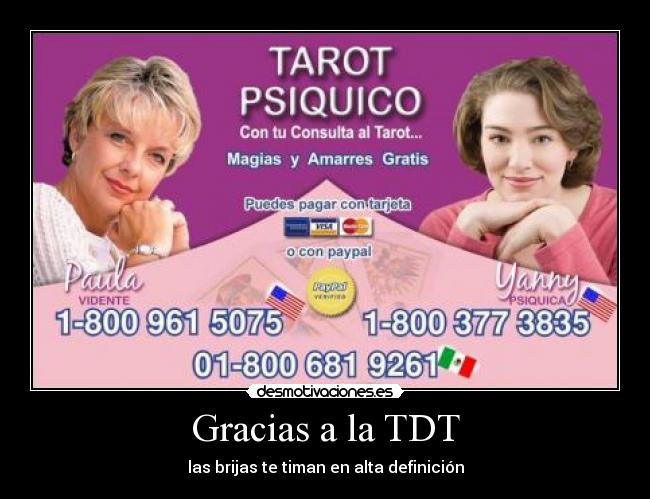 Gracias a la TDT - las brijas te timan en alta definición