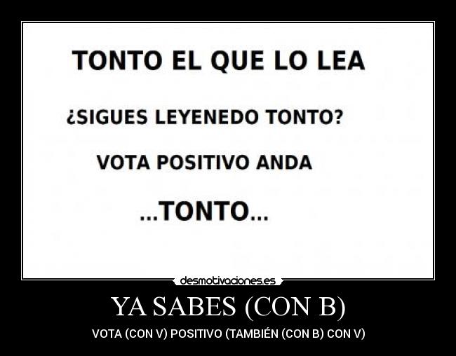 YA SABES (CON B) - 