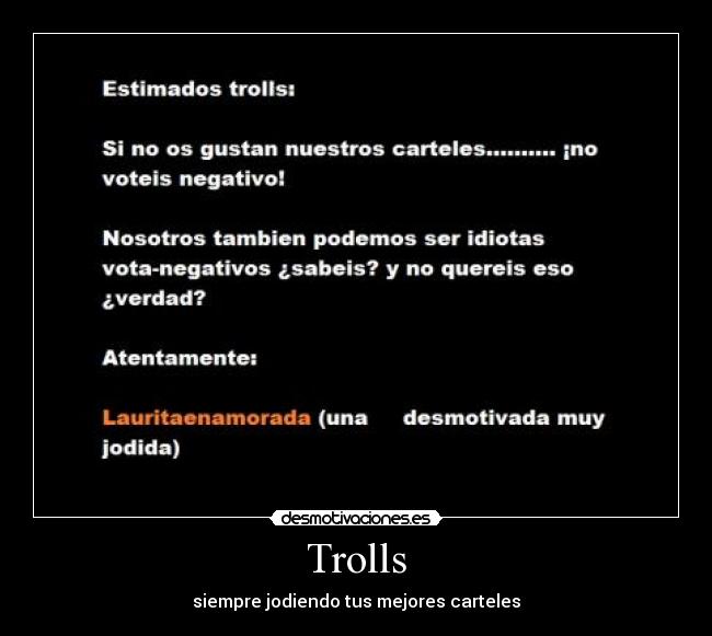 Trolls -