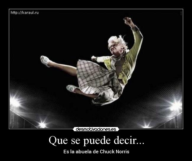 Que se puede decir... - 