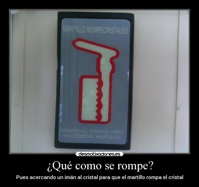 carteles renfe fail cristal martillo desmotivaciones