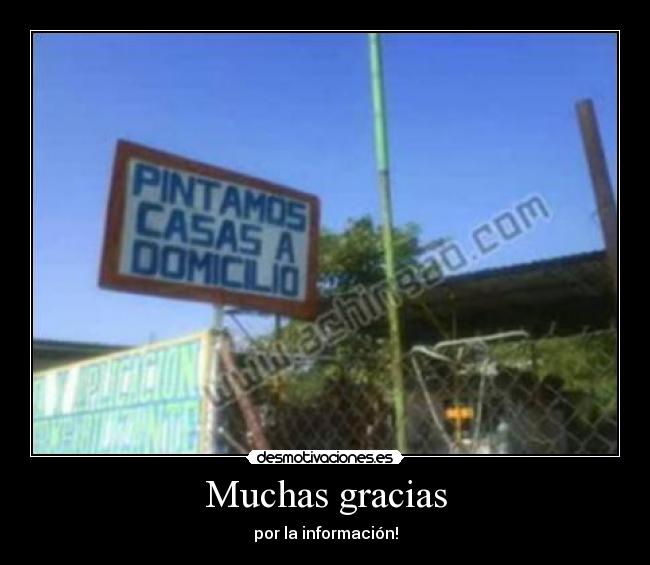 carteles muchas gracias informacion desmotivaciones