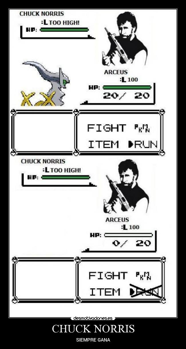 CHUCK NORRIS - SIEMPRE GANA