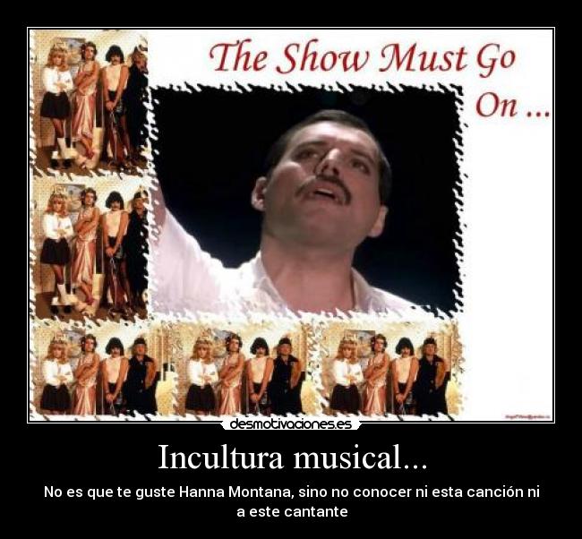 Incultura musical... - No es que te guste Hanna Montana, sino no conocer ni esta canción ni a este cantante