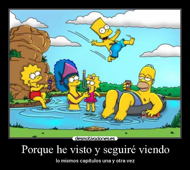 carteles los simpsons capitulos desmotivaciones