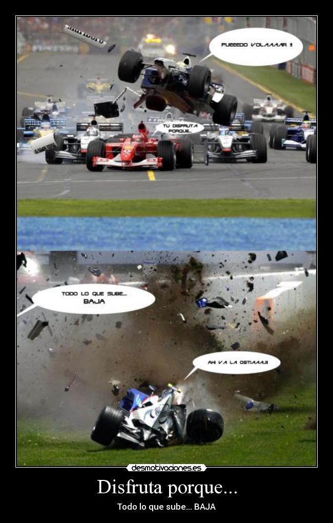 Disfruta porque... -