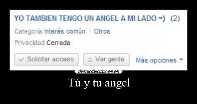 Tú y tu angel - 