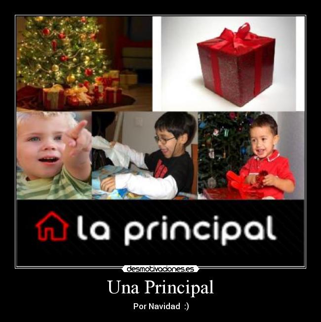 Una Principal - Por Navidad :)